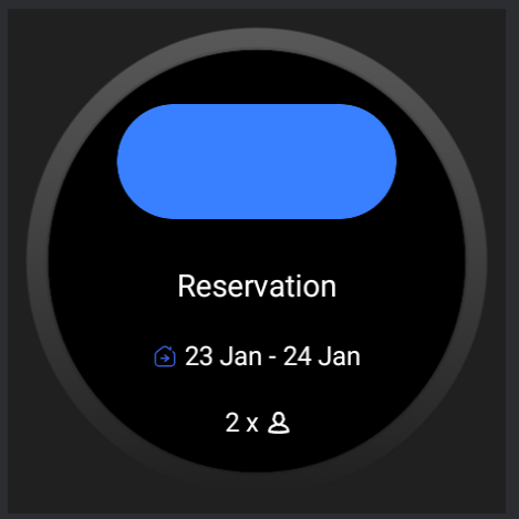 Housekeeping app for wear OS
